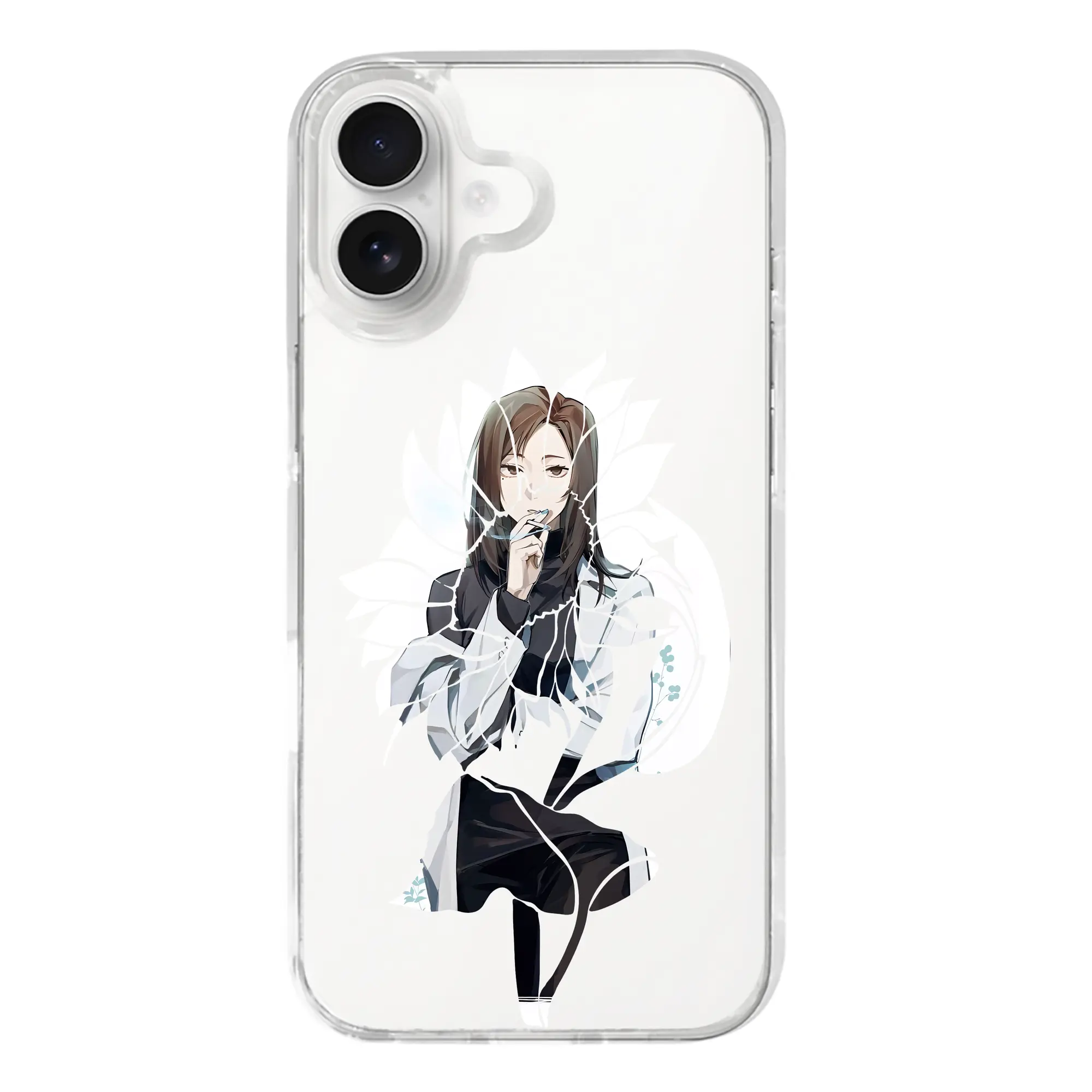 呪術廻戦 グッズ,家入 硝子 - iPhone 17シリーズ 透明スマホケース – 薄型・耐衝撃・精密フィット保護カバー